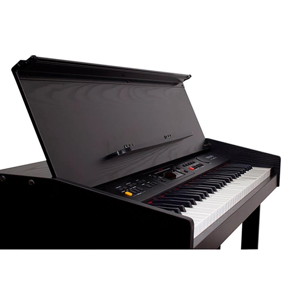 Órgano Electrónico Con Mueble Bontempi Negro-2