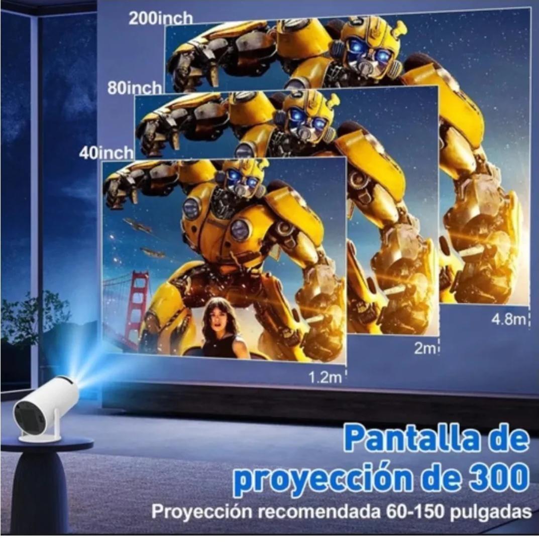 Proyector de Video Smart 4K Ultra HD HomeCinema Wifi-3