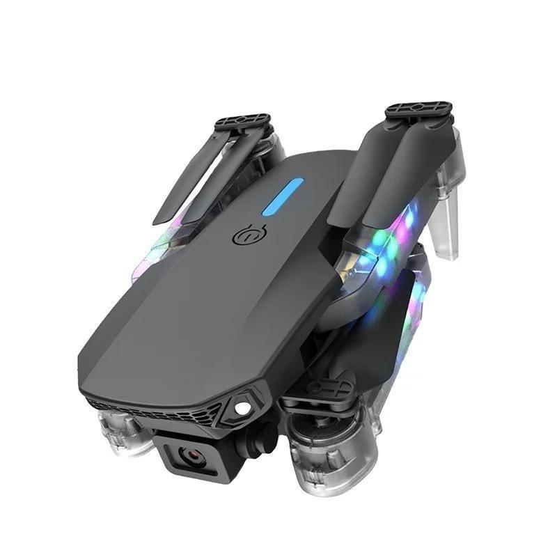 Dron Led Doble Cámara Wifi Plegable Fvp Fotos y Videos Aéreos-3