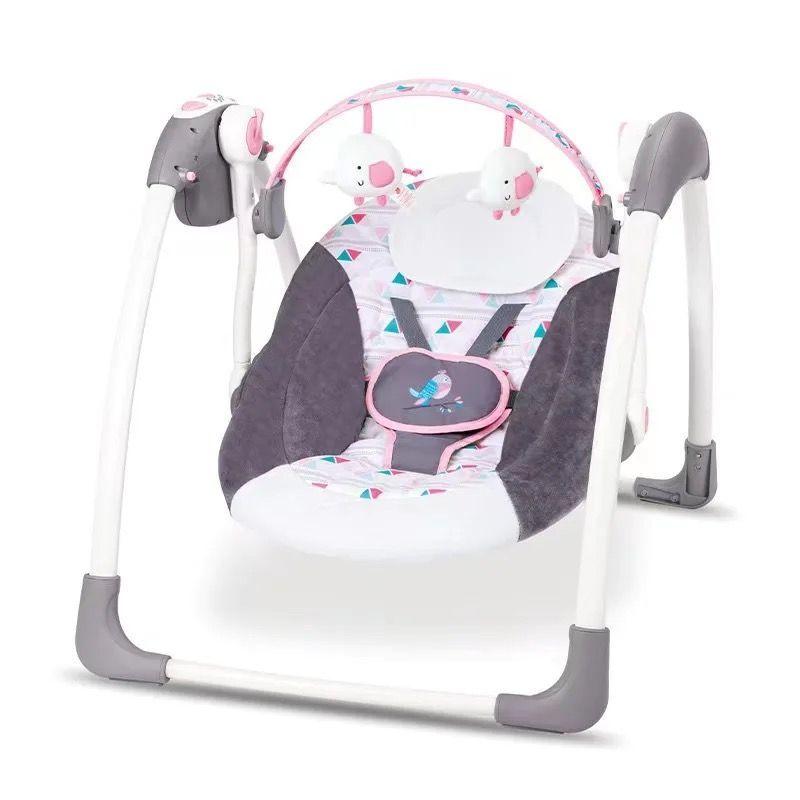 Silla Mecedora Para Bebés Con Melodías Con Asiento Reclinable -0