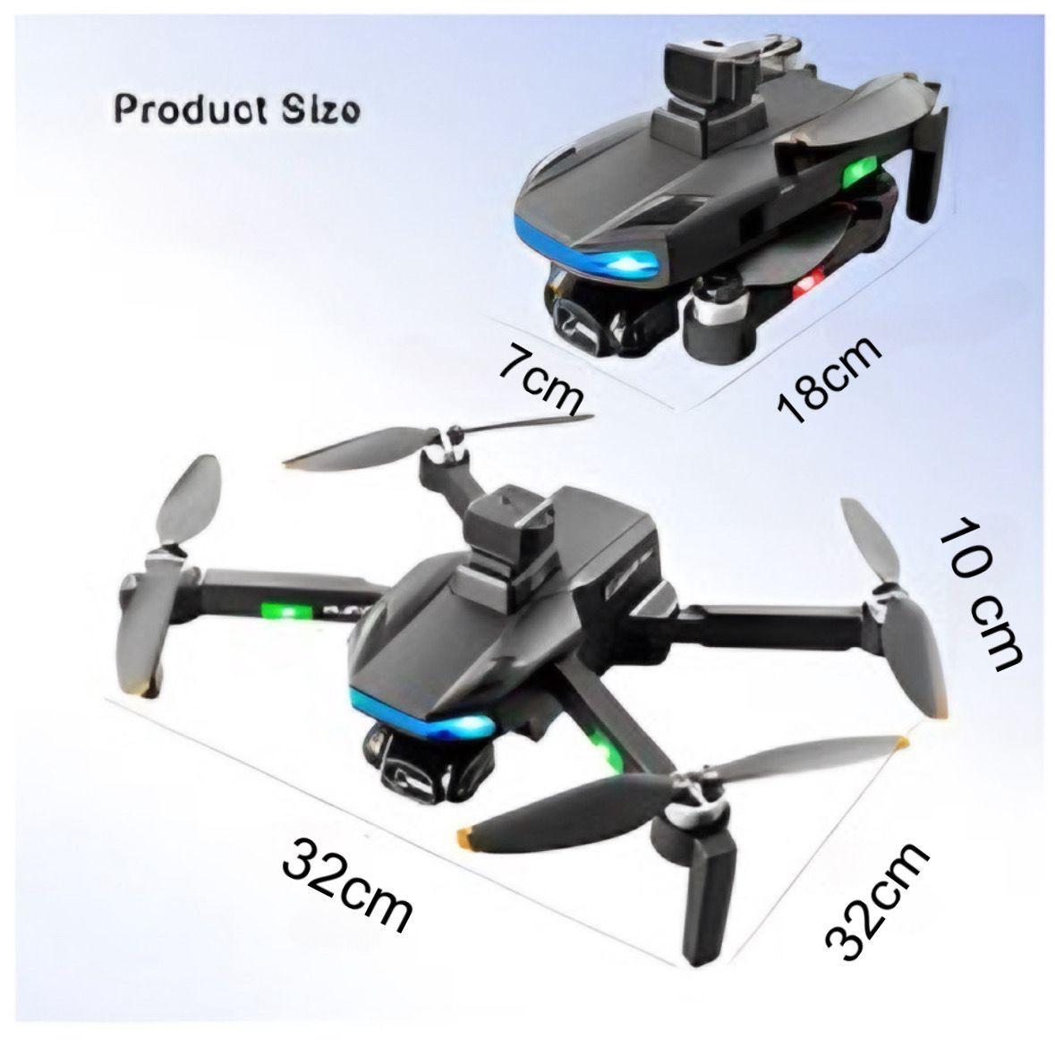 Dron GPS 8k Dual Cámara 3 Axis Gimbal 5g WIFI Evasión Obstáculos-2