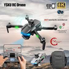 Dron GPS 8k Dual Cámara 3 Axis Gimbal 5g WIFI Evasión Obstáculos-6