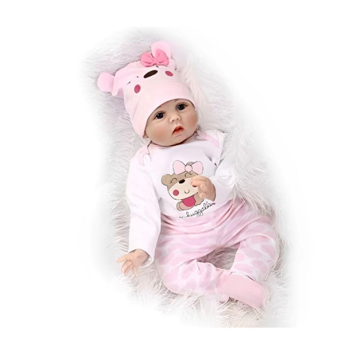 Muñeca Bebé Reborn Super Realista 55 cm-5