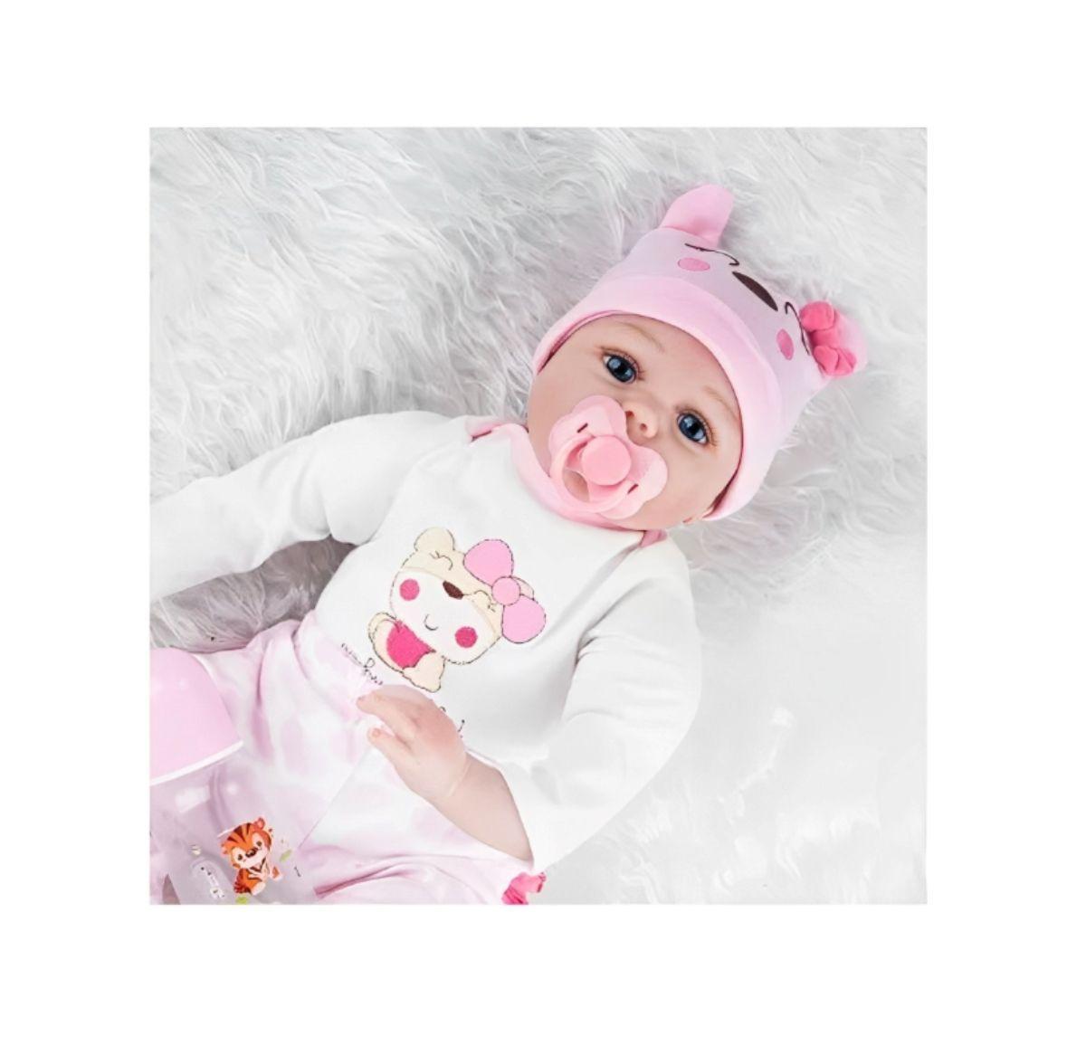 Muñeca Bebé Reborn Super Realista 55 cm-6