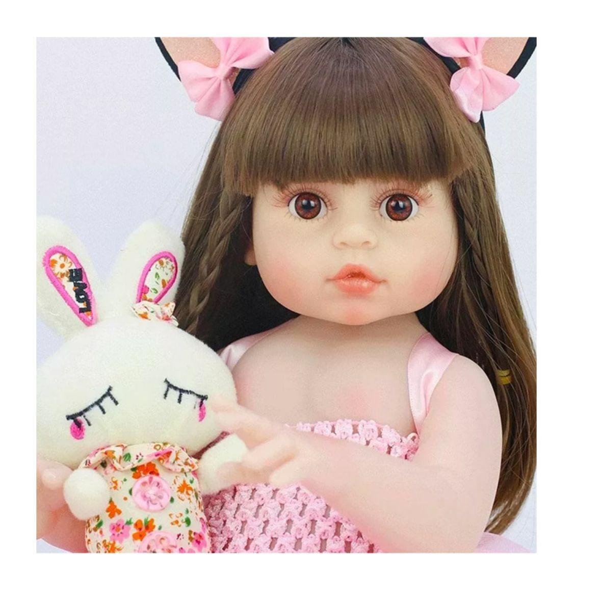 Muñeca Bebé Reborn 55 Cm Realista -2
