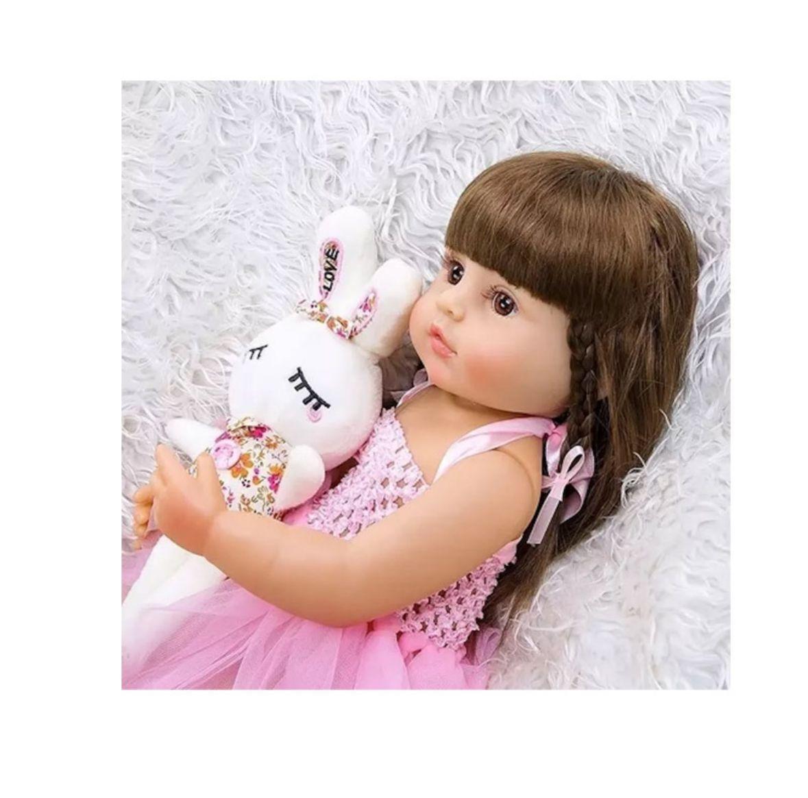 Muñeca Bebé Reborn 55 Cm Realista -3