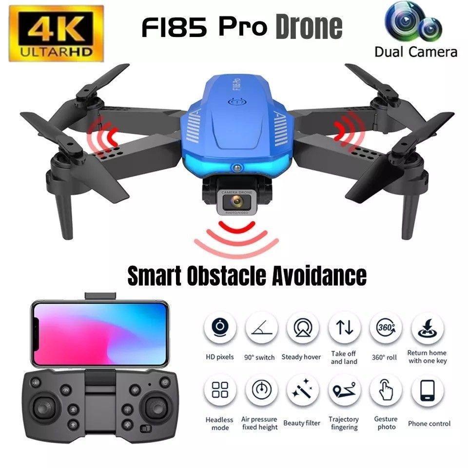 Dron Wifi Plegable 4K Doble Cámara Recargable Via Usb-2