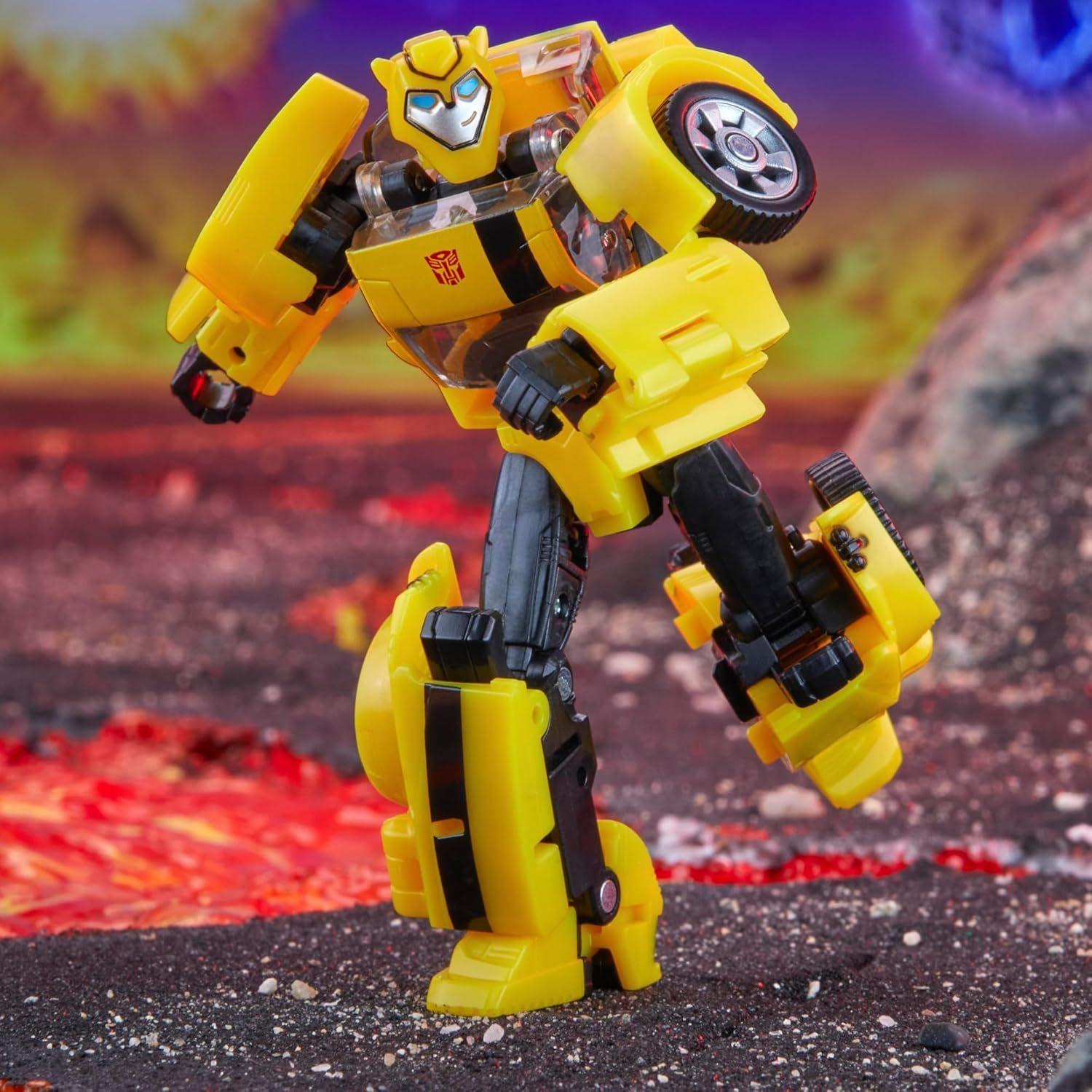 FIGURA DE ACCI N TRANSFORMERS LEGACY UNITED DELUXE ANIMATED UNIVERSE BUMBLEBEE-4
