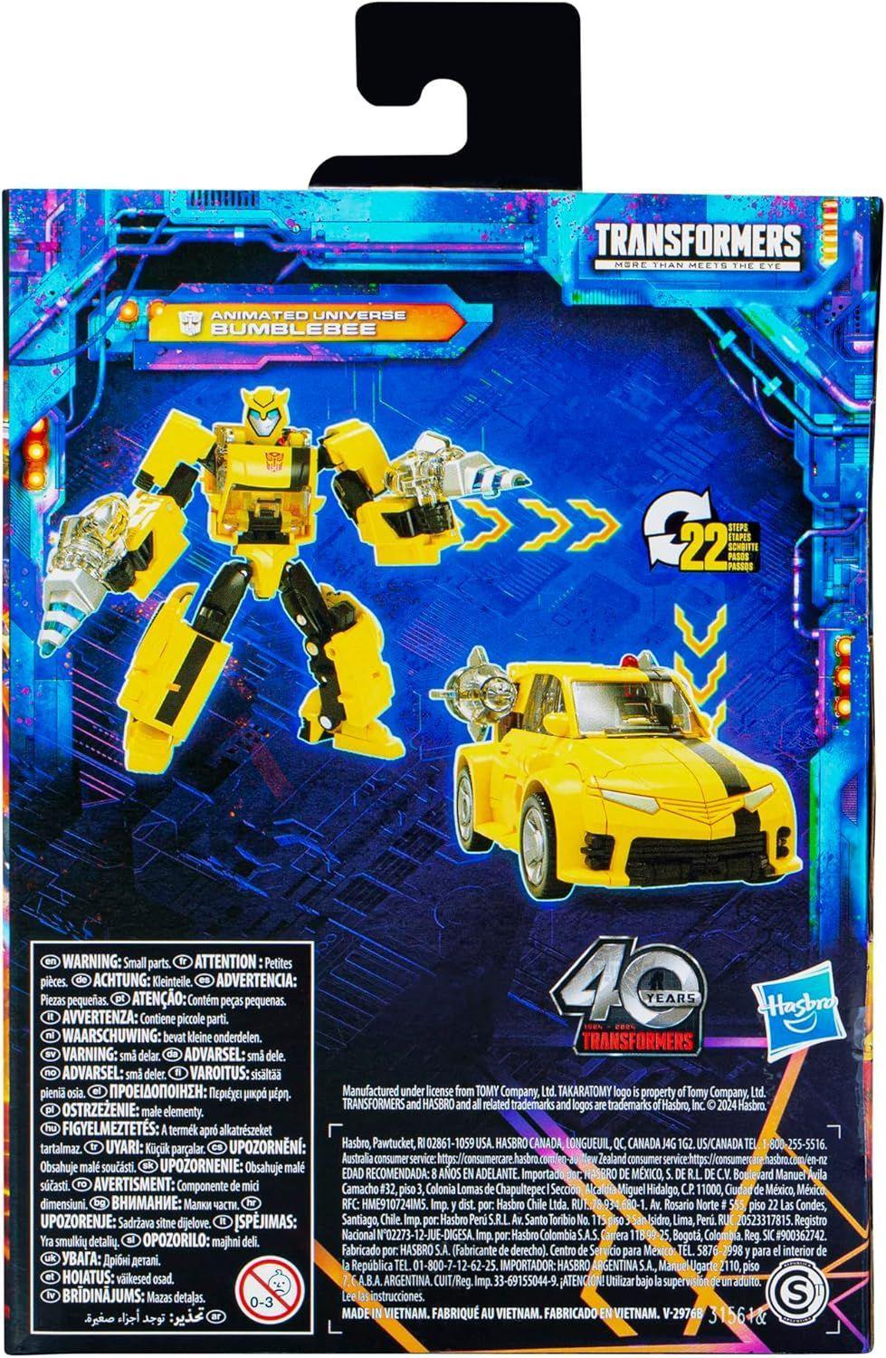 FIGURA DE ACCI N TRANSFORMERS LEGACY UNITED DELUXE ANIMATED UNIVERSE BUMBLEBEE-7