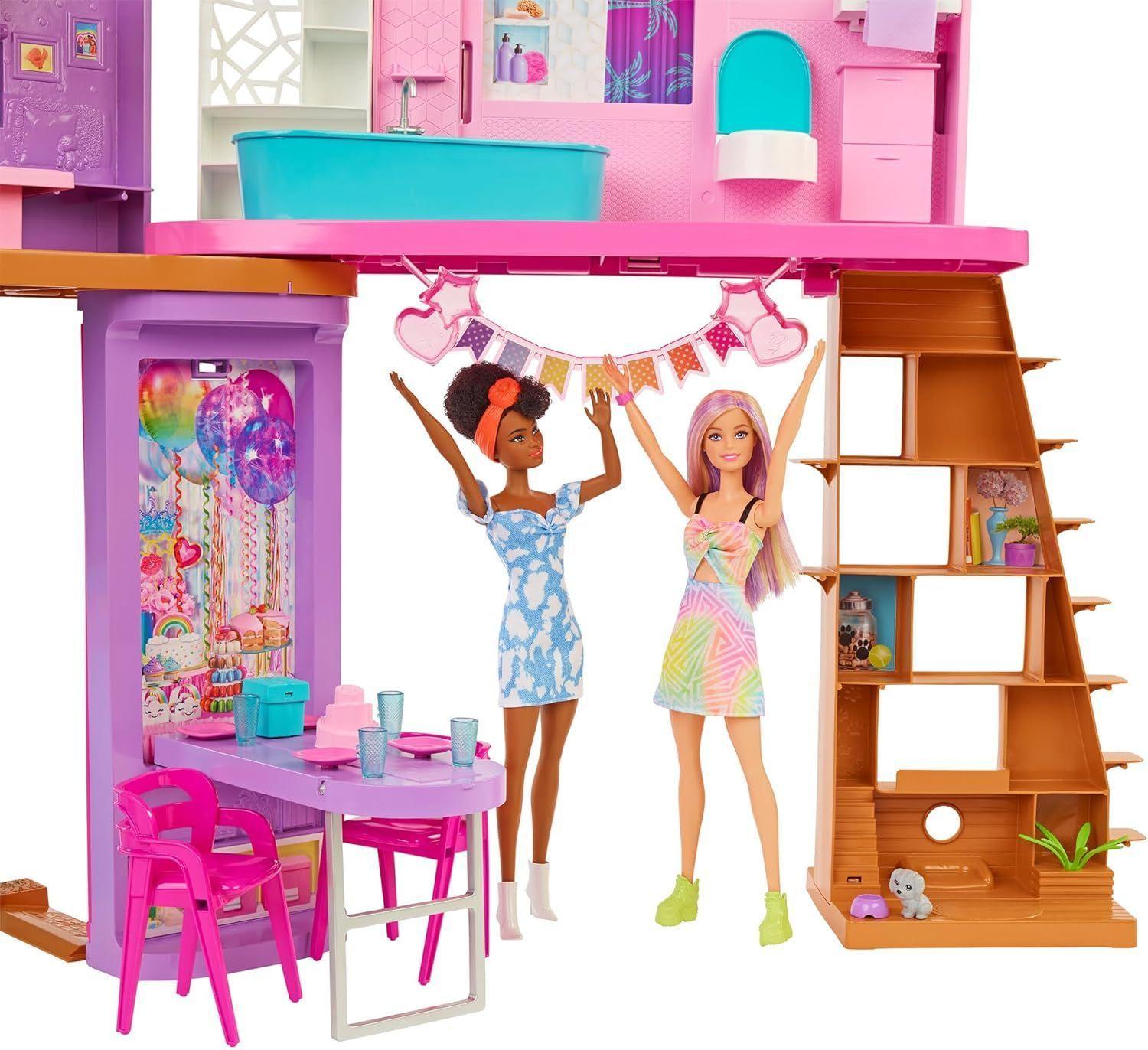 Barbie: Explorando la Mansión de Ensueño en Malibú-6