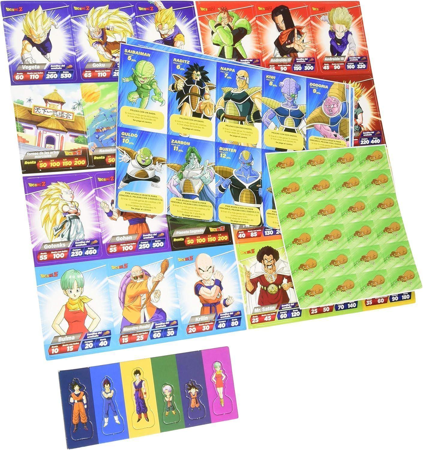 JUEGO DE MESA TURISTA DRAGON BALL Z-3