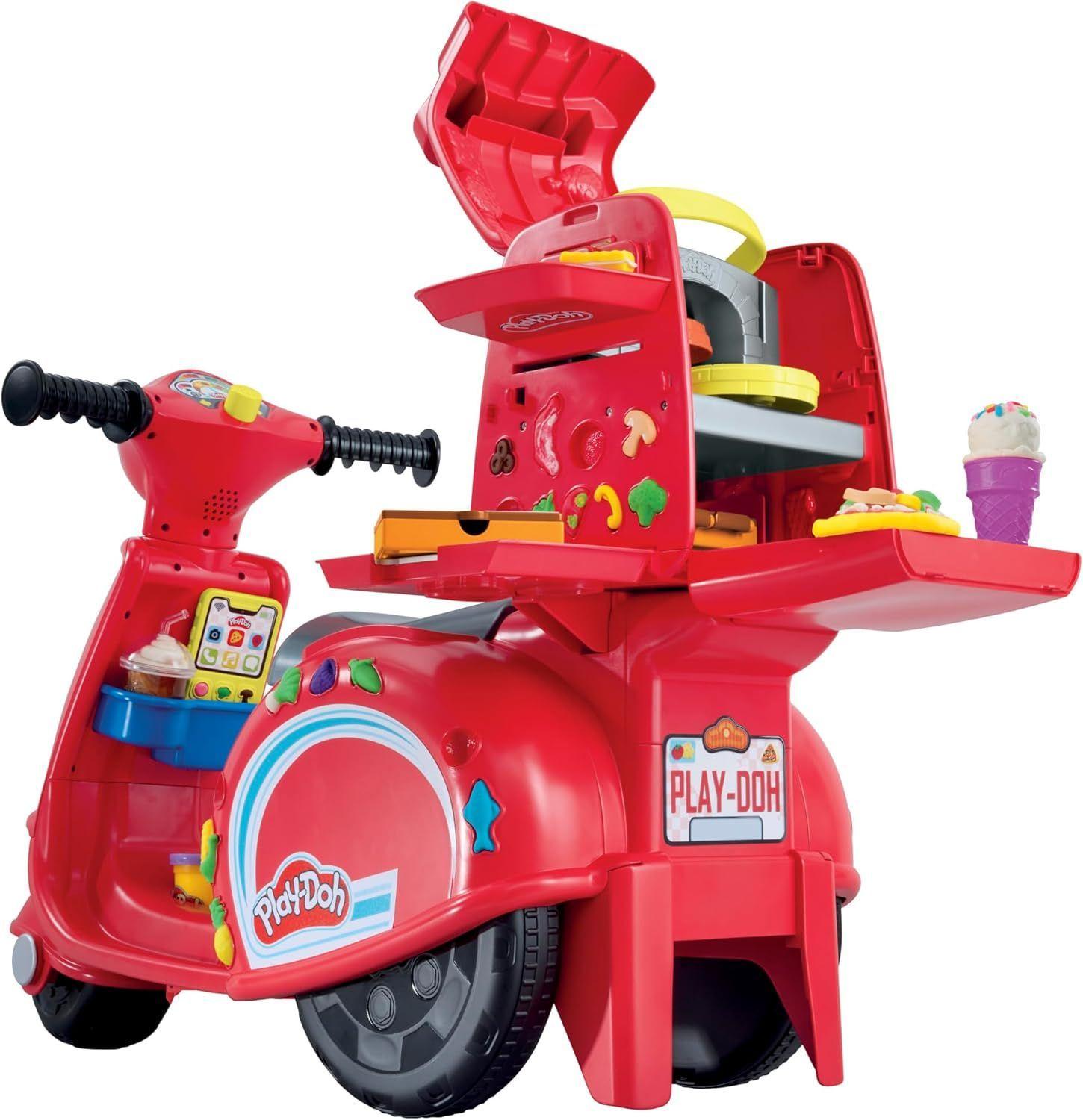 Kitchen Creations Moto Repartidora de Pizzas Play Doh-7