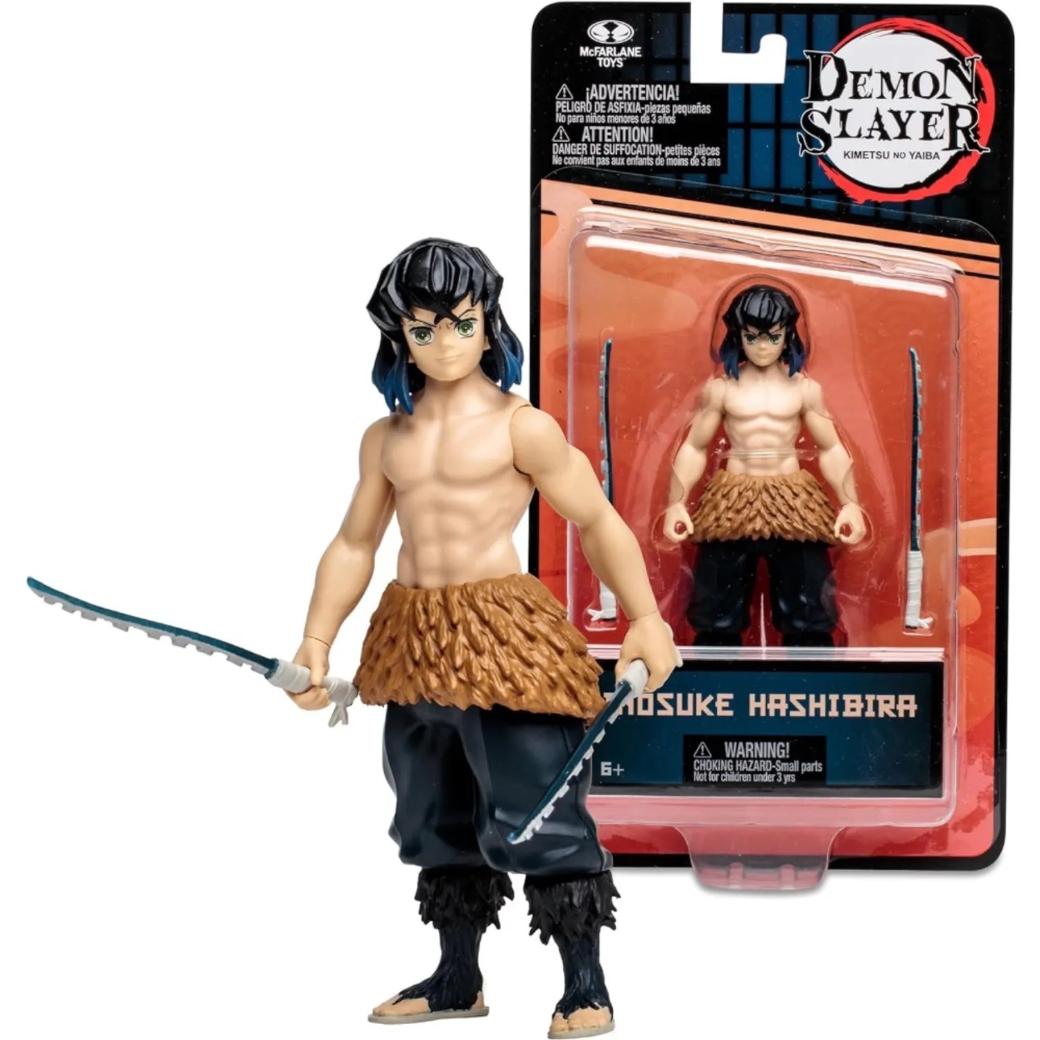 Figura Demon Slayer 13 Cm - Inosuke Hashibira-5