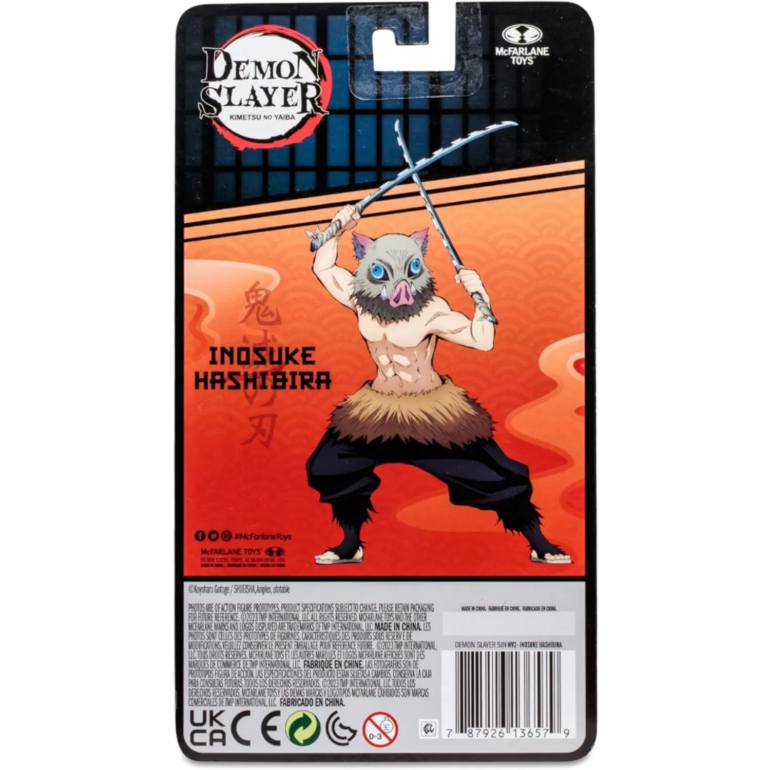 Figura Demon Slayer 13 Cm - Inosuke Hashibira-6