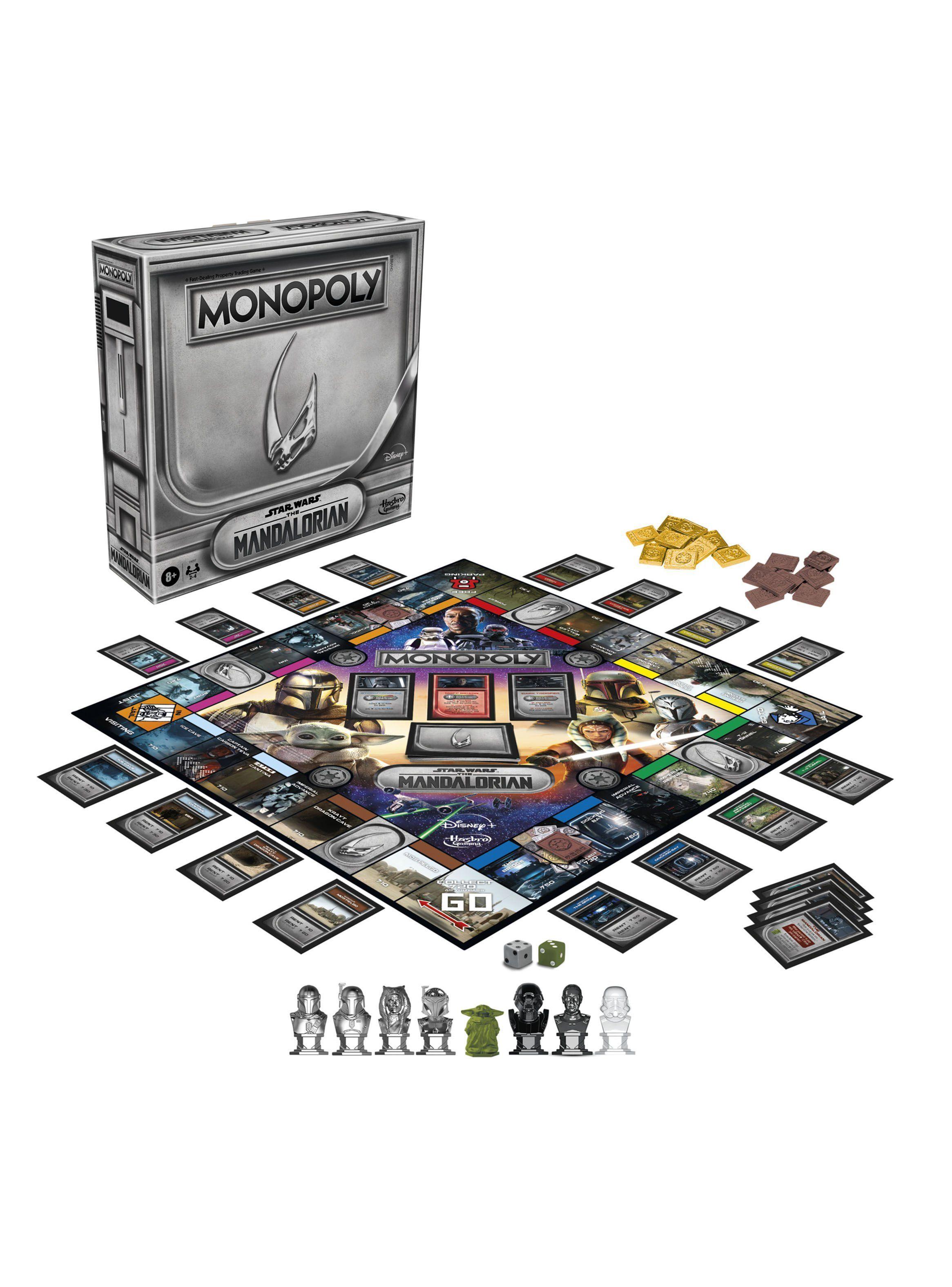 Juego de Mesa Monopoly Star Wars The Mandalorian-3