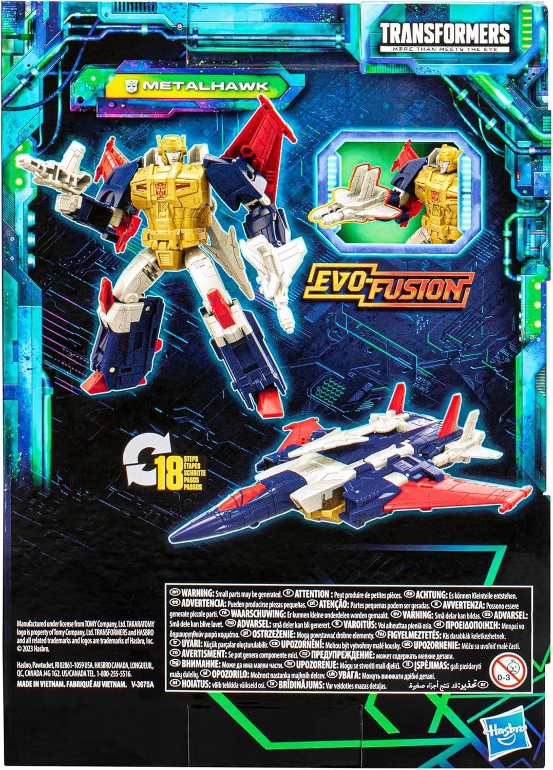 Transformers Legacy Voyager Metalhawk-5