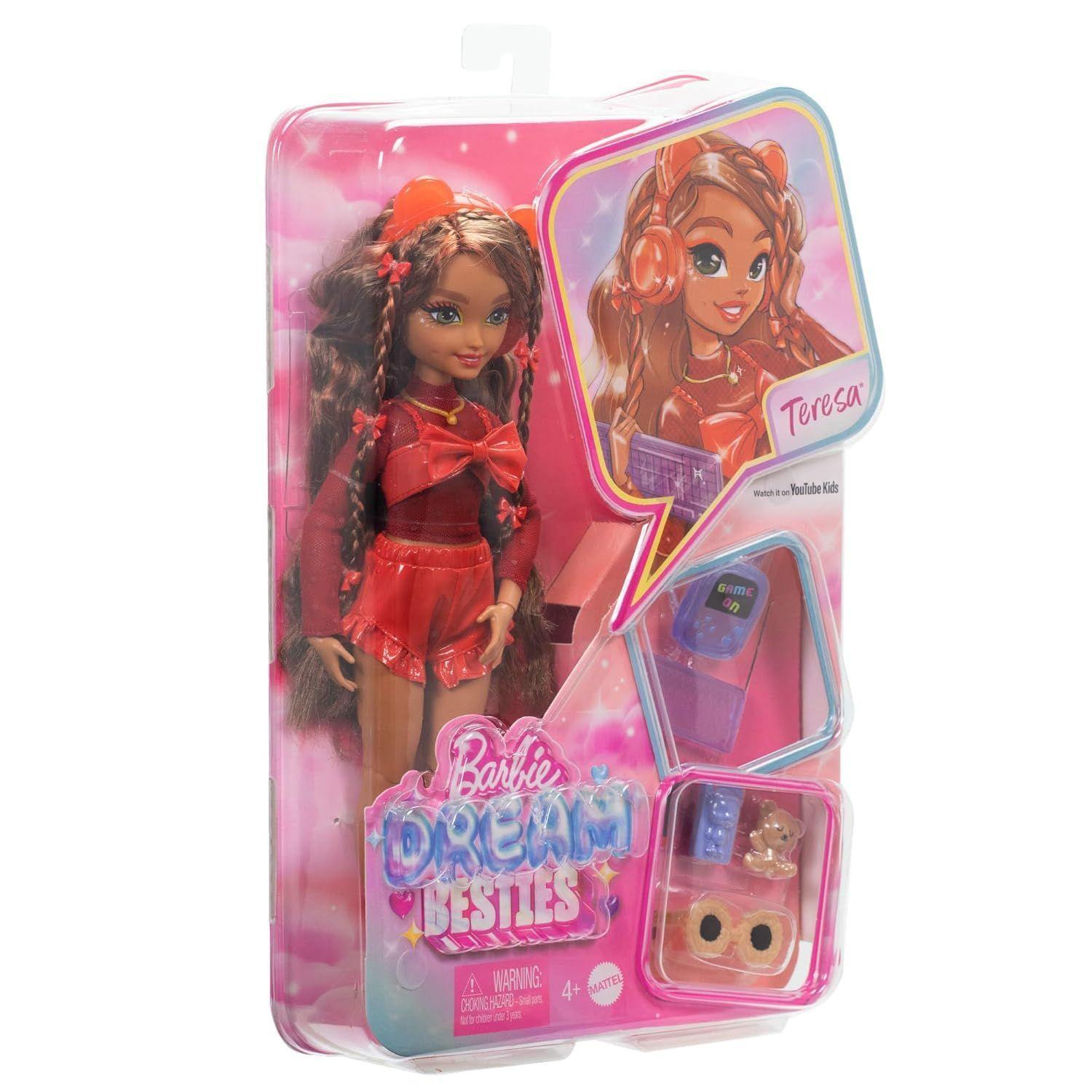Dream Besties Muñeca Teresa Barbie-5