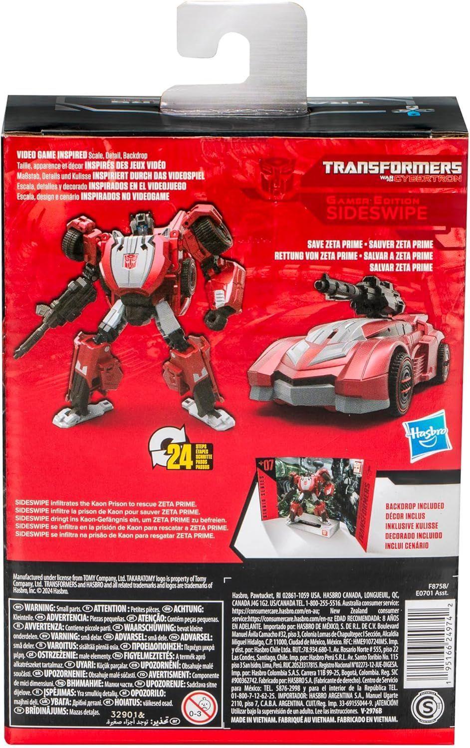 Transformers Studio Series Deluxe Gamer Edition Sideswipe 07-7