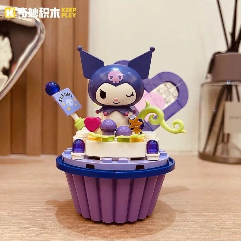 Set de bloques Kuromi Cupcake Sanrio Keeppley K20817-2