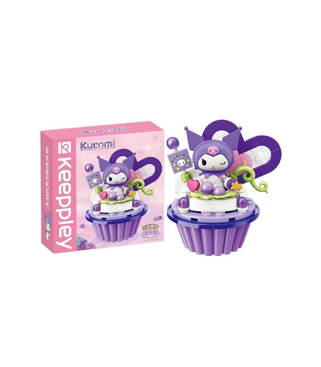 Set de bloques Kuromi Cupcake Sanrio Keeppley K20817-3