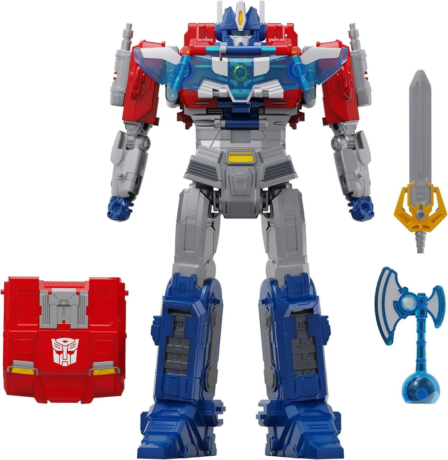 Figura de acción transformers one power flip optimus prime orion pax-2