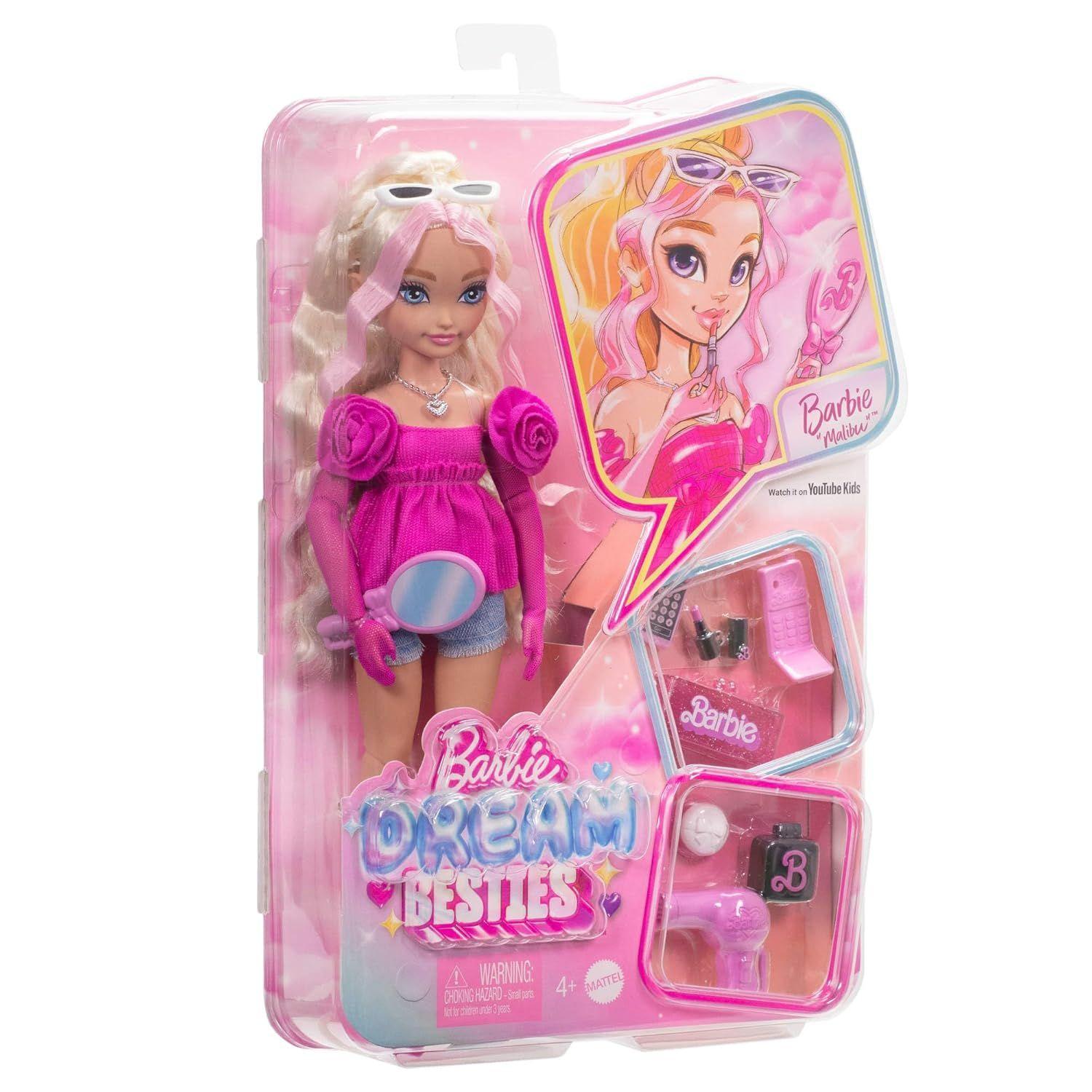 Muñeca Malibú Dream Besties Barbie-5