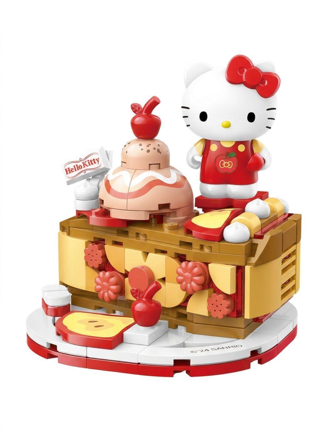 Hello Kitty Apple Pie Bloques Armables 136 Piezas-0