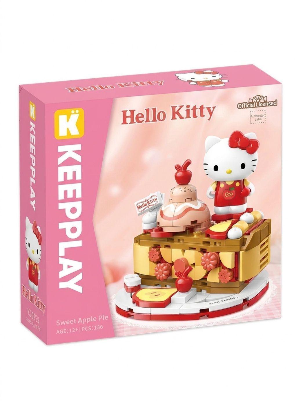 Hello Kitty Apple Pie Bloques Armables 136 Piezas-4