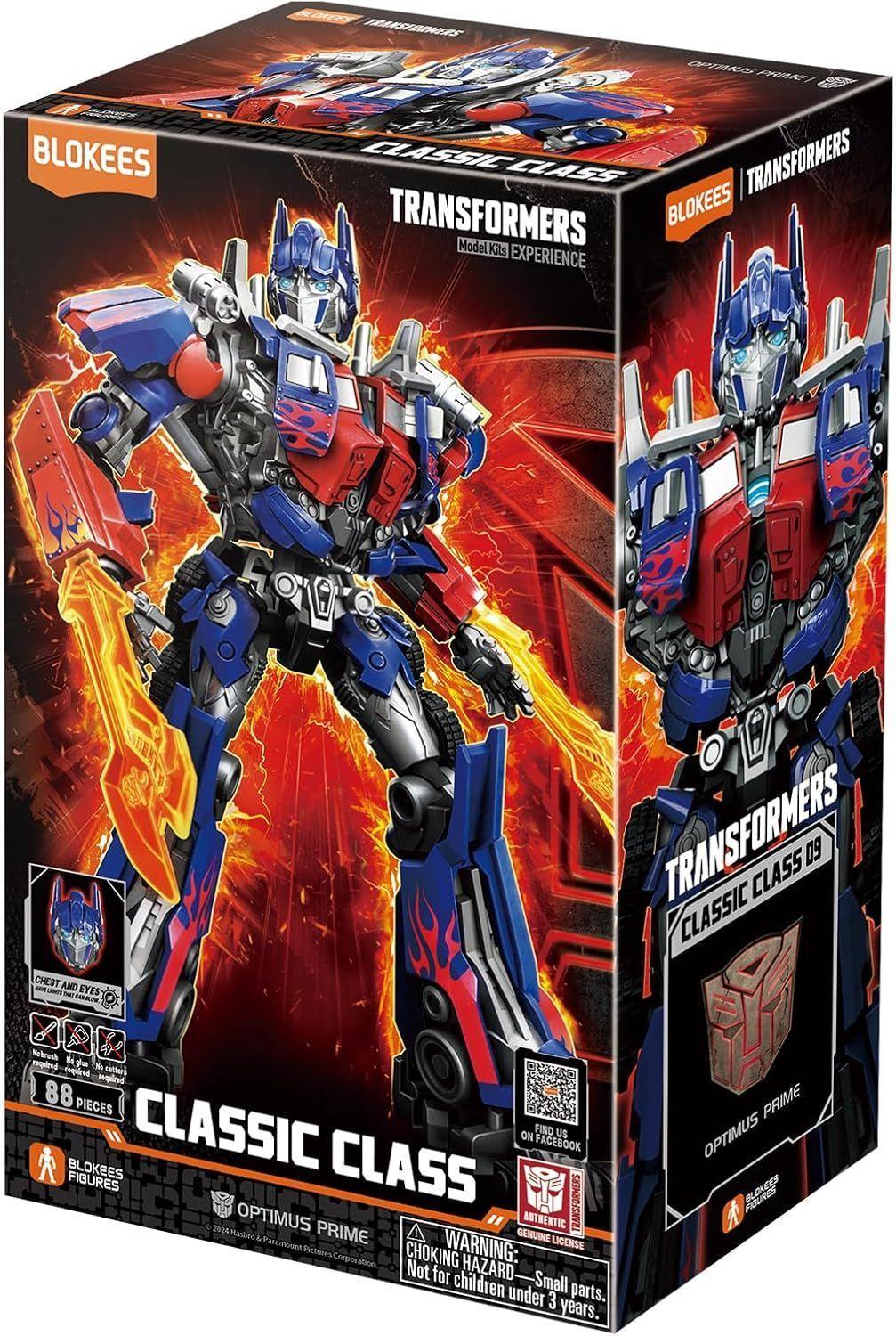 Transformers Classic Class 09 Optimus Prime Transformers 2007 Blokees-5