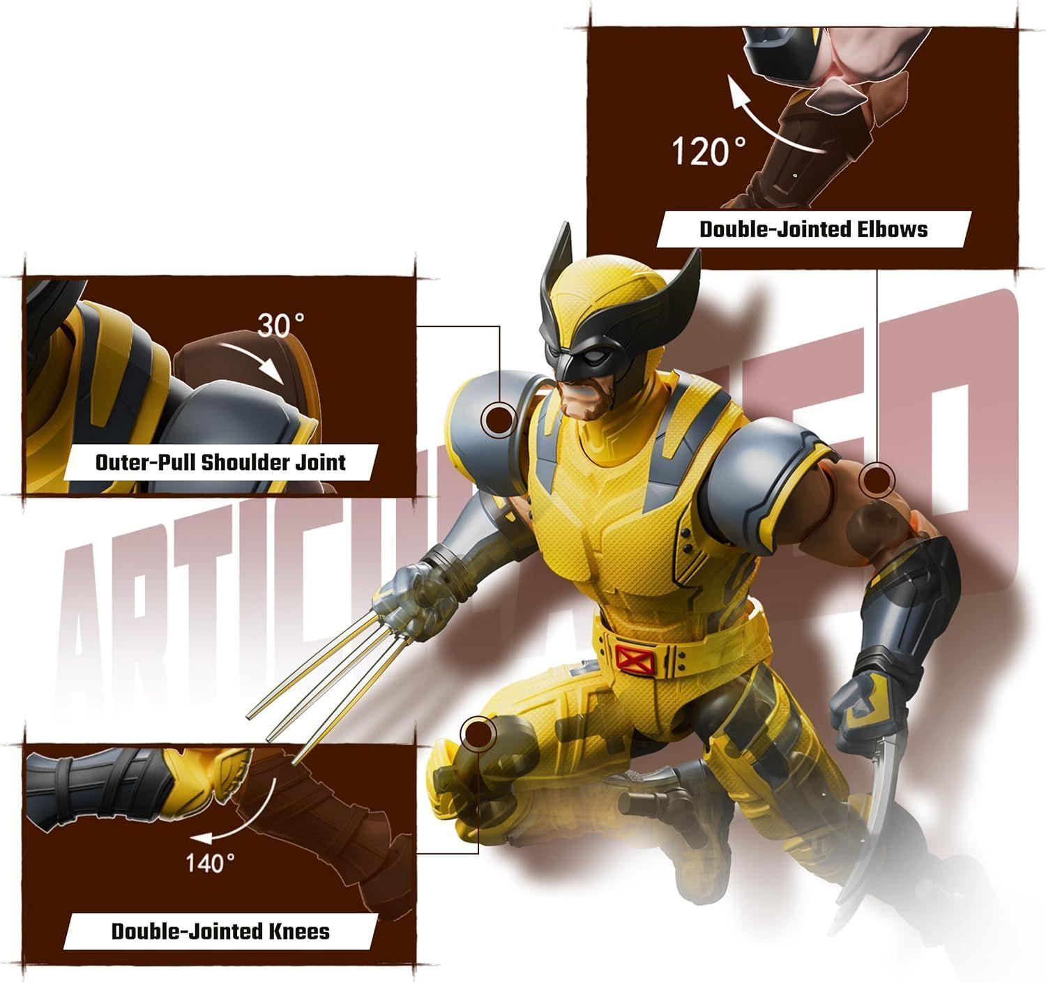 Marvel Deadpool Wolverine Champion Class 05 Wolverine Blokees-6
