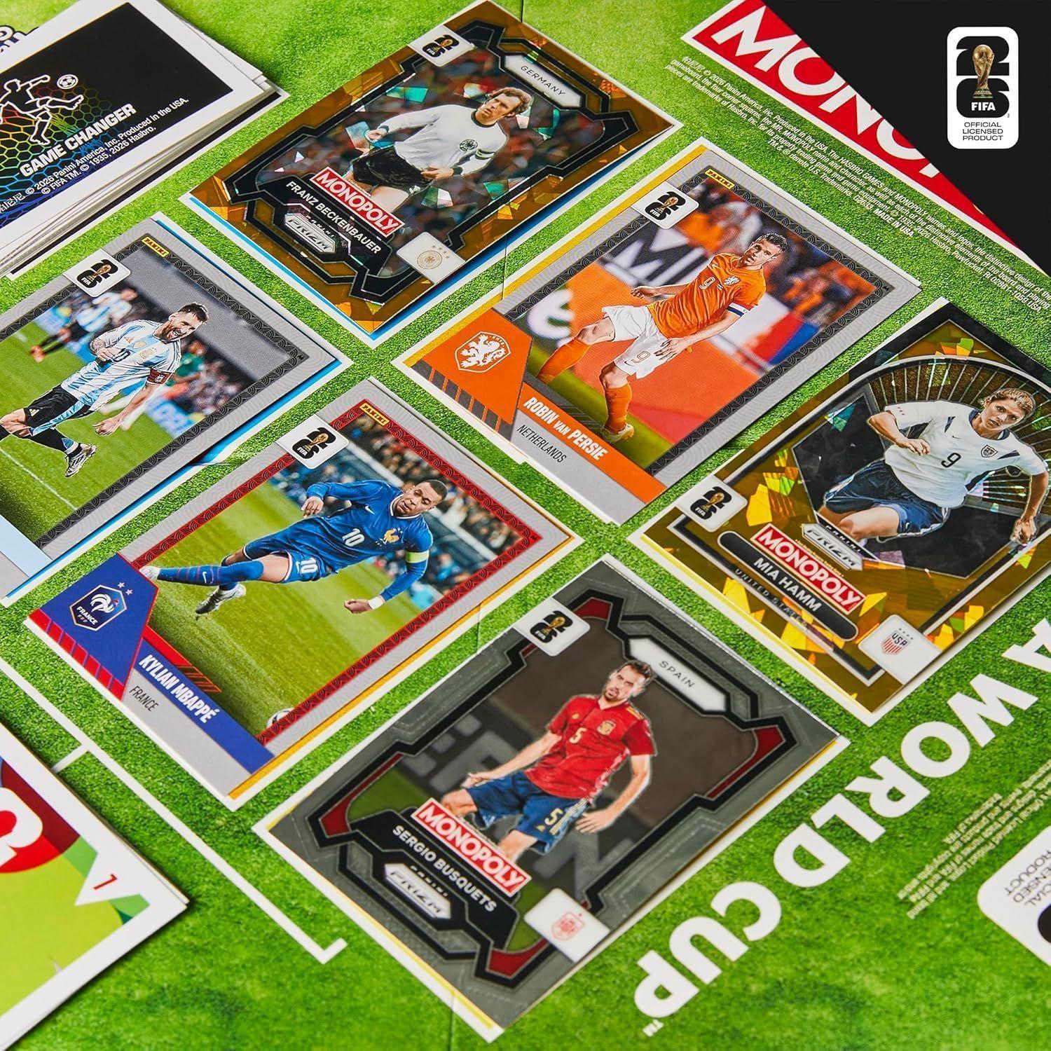 Juego de Mesa Monopoly Panini Prizm Copa Mundial-2