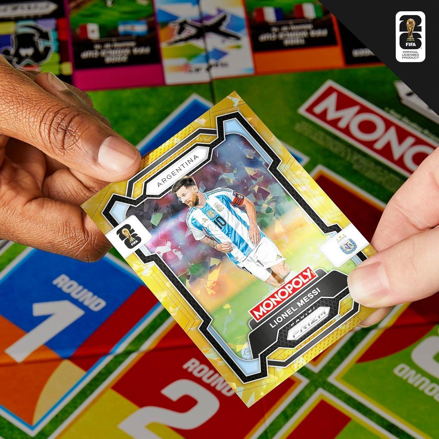Juego de Mesa Monopoly Panini Prizm Copa Mundial-6