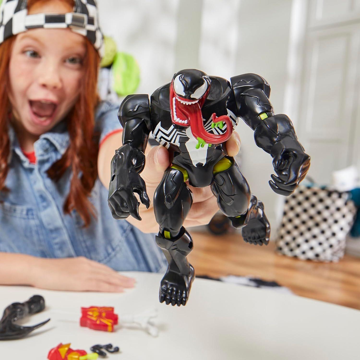Figura Mixmashers Venom Dlx Spider Man Marvel-3