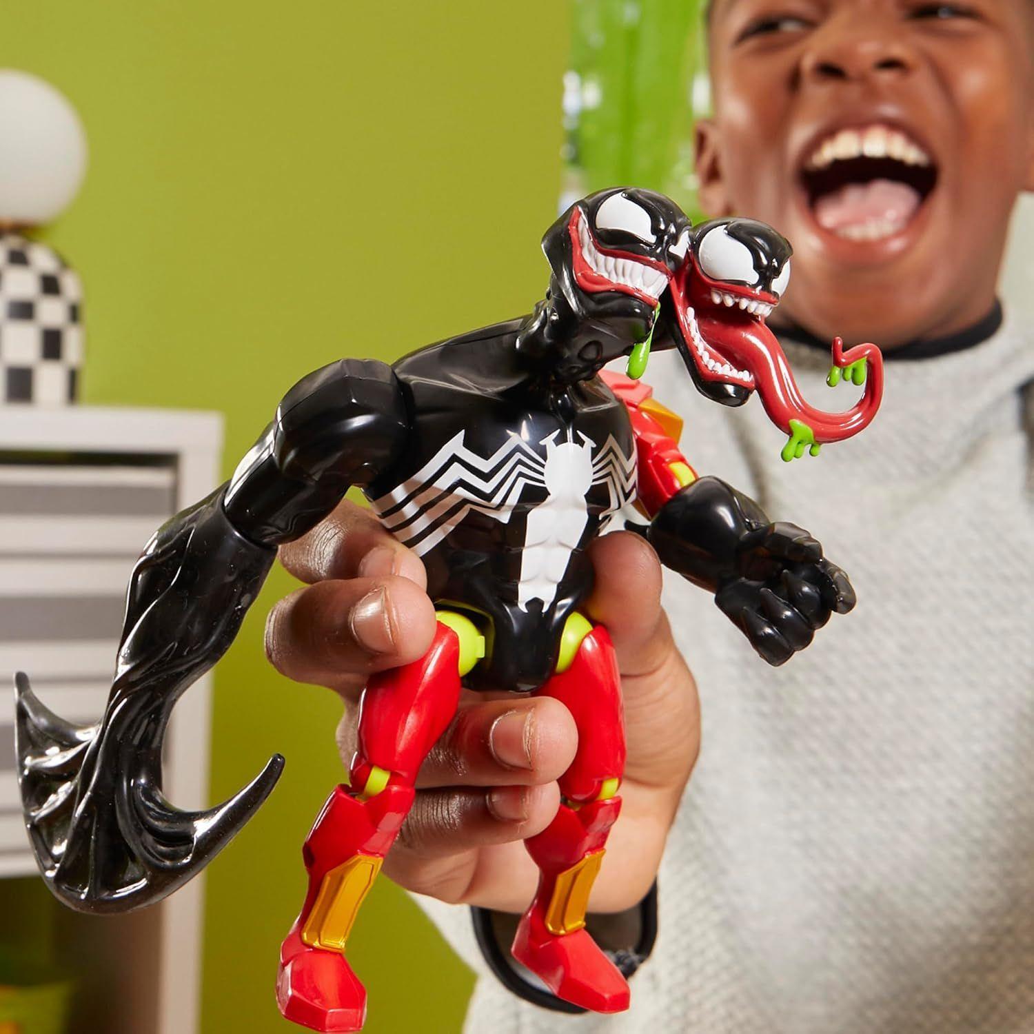 Figura Mixmashers Venom Dlx Spider Man Marvel-6