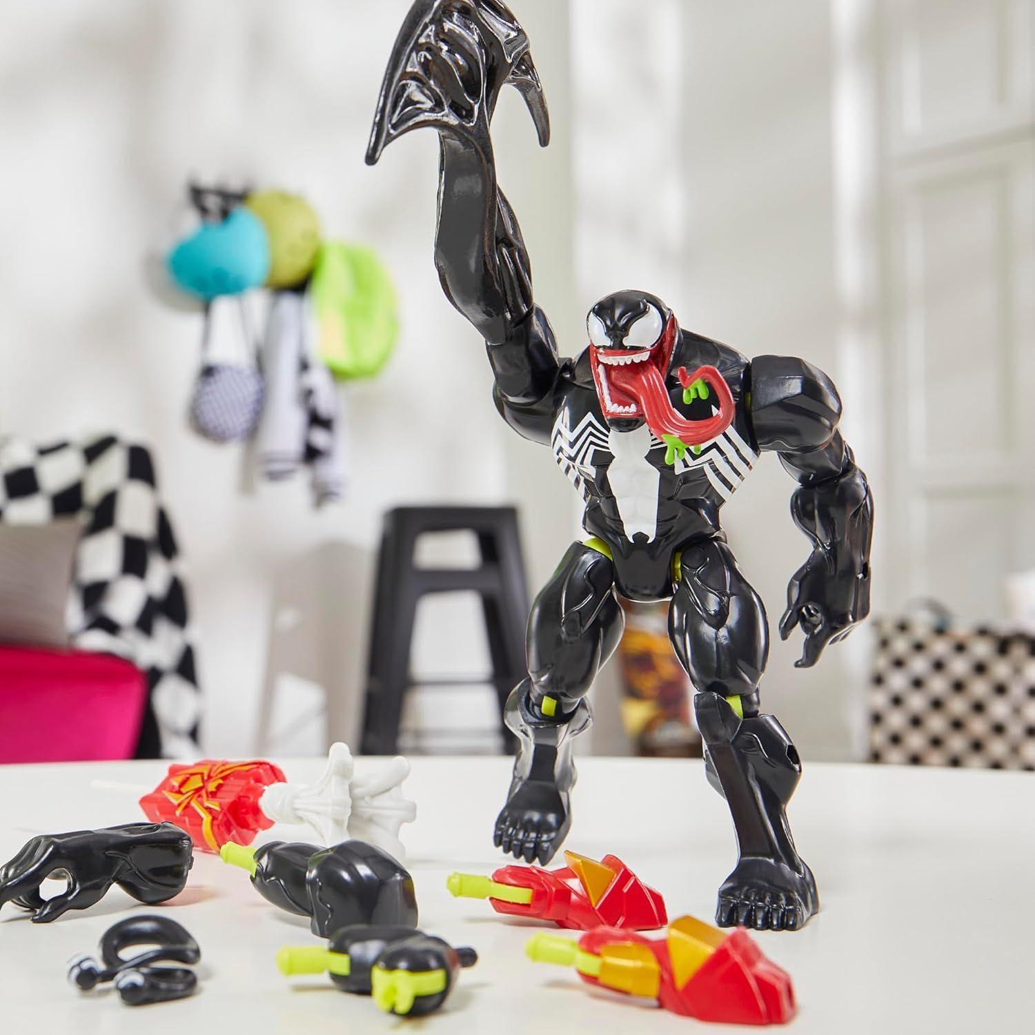 Figura Mixmashers Venom Dlx Spider Man Marvel-7