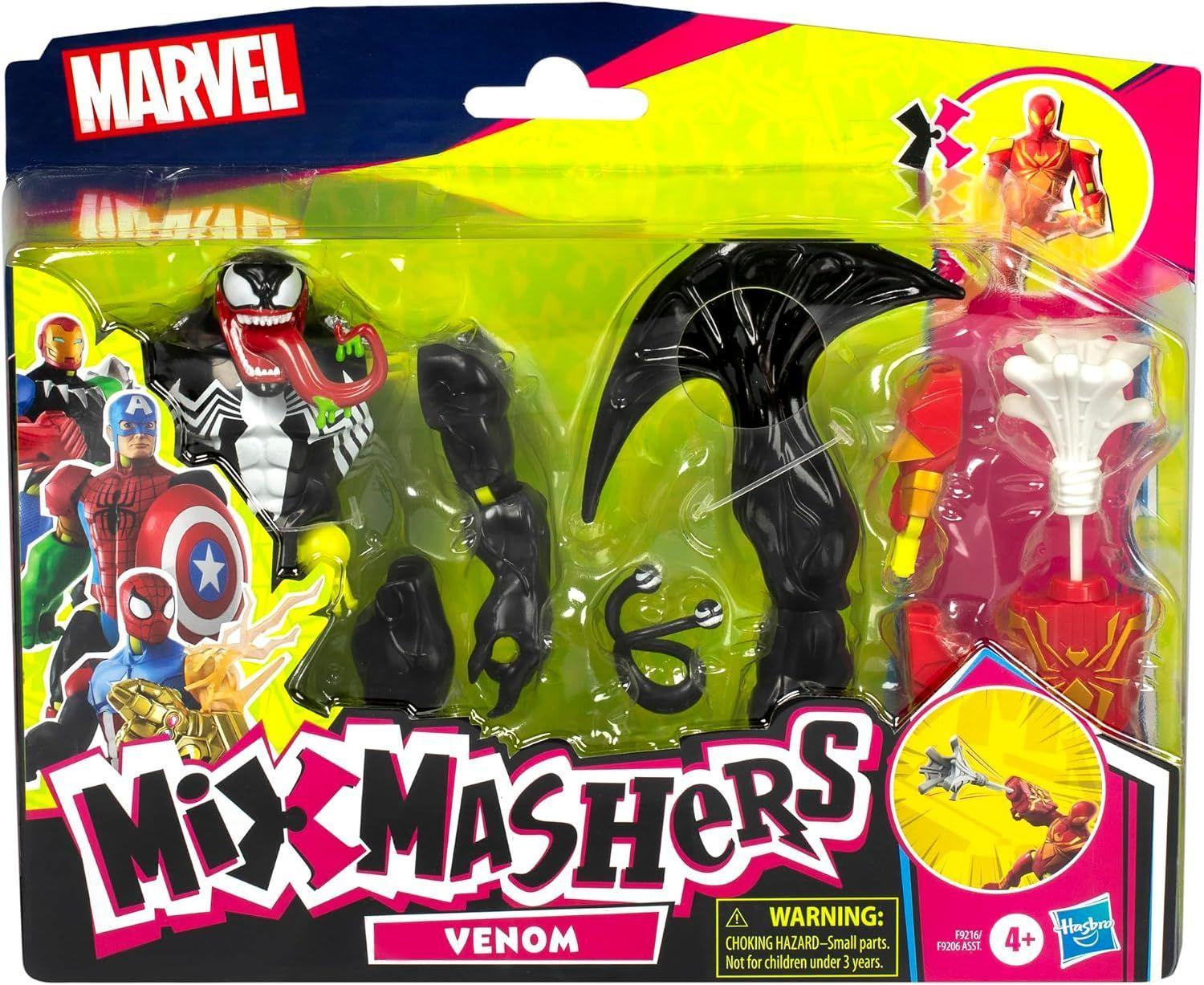 Figura Mixmashers Venom Dlx Spider Man Marvel-8