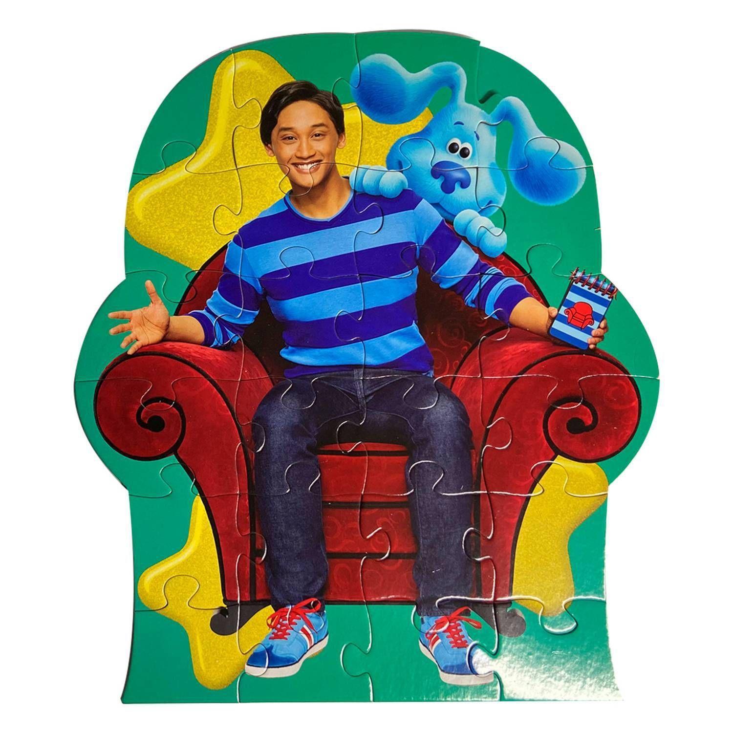 Set 5 Rompecabezas Formas Las Pistas de Blue Clue´s.-2