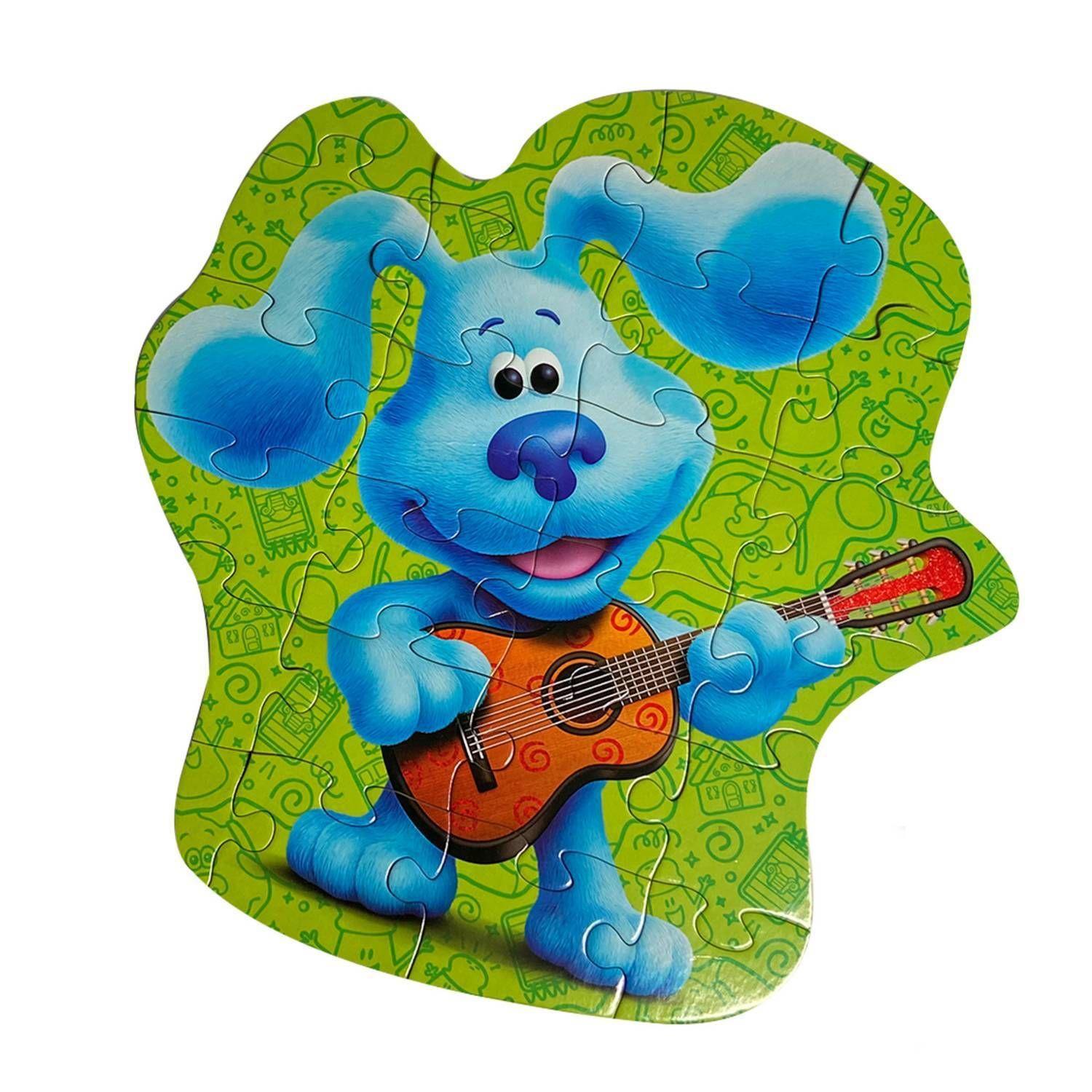 Set 5 Rompecabezas Formas Las Pistas de Blue Clue´s.-5