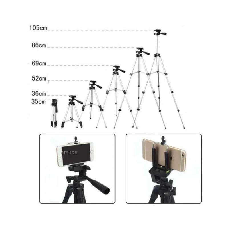 Tripode Para Camara Celular Extendible  Bolso Viaje-2
