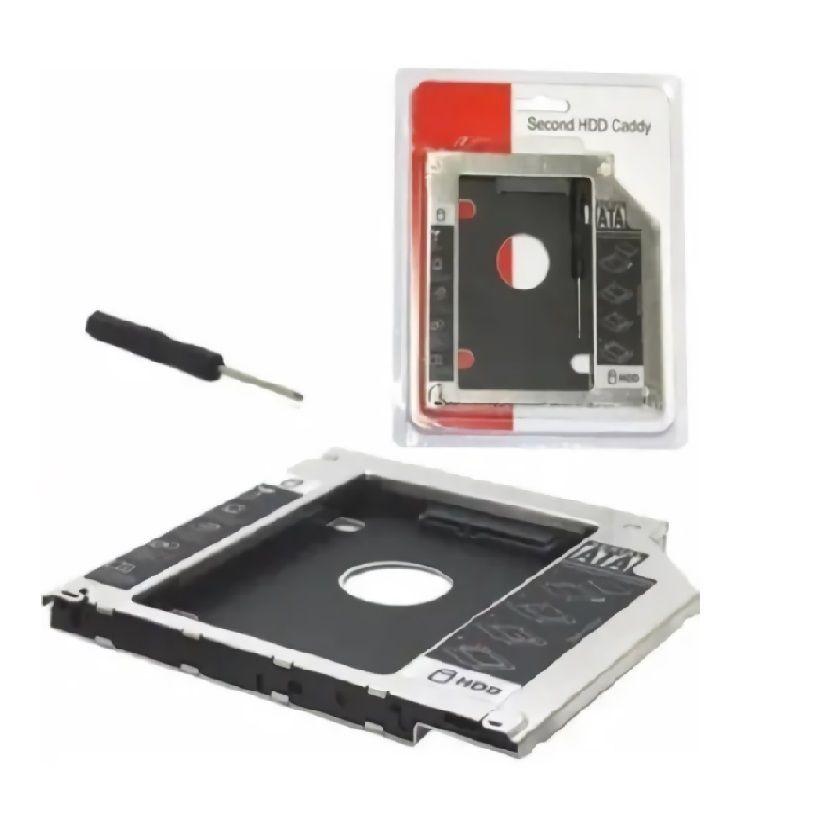 Adaptador Disco 2.5 A Bahía Cd Notebook 9.5Mm-0