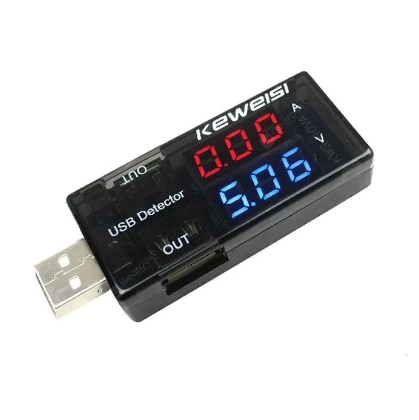 Tester Usb Estado Puerto Amperaje Voltaje Digital-0