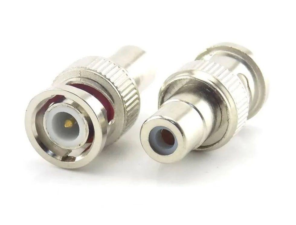 Adapatador BNC A RCA-Hembra pack 2 conectores-1