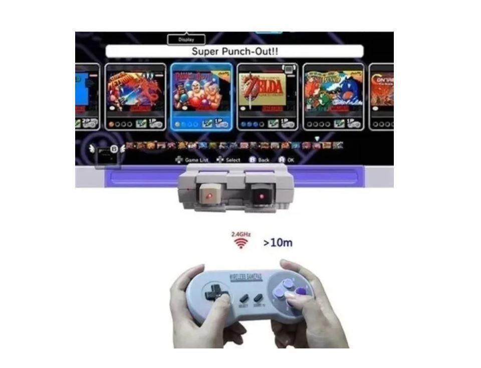 Control Inalámbrico Snes 2.4g  SNES + USB -2