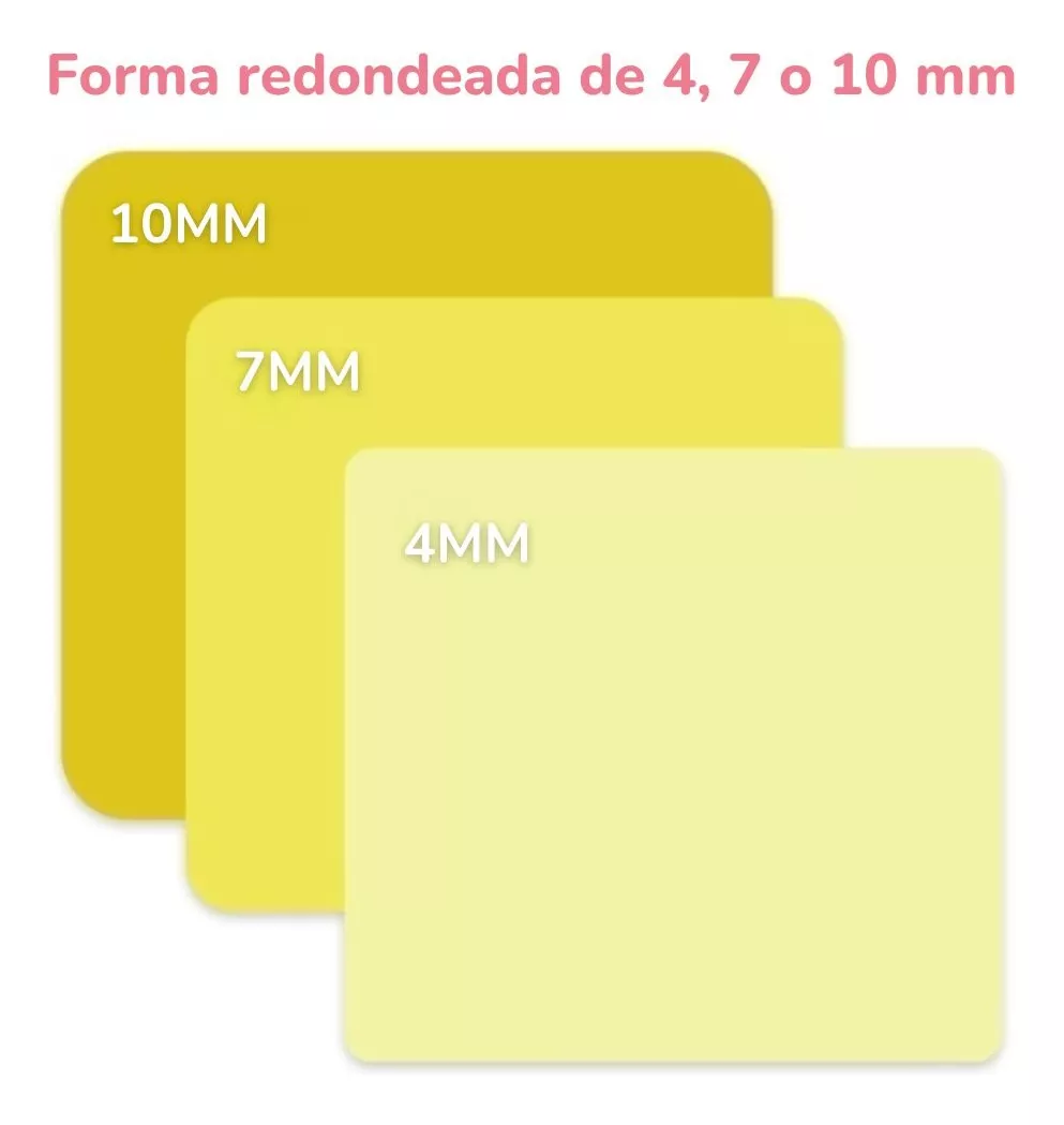 Perforadora Redondeadora De Puntas, 3 Medidas-1