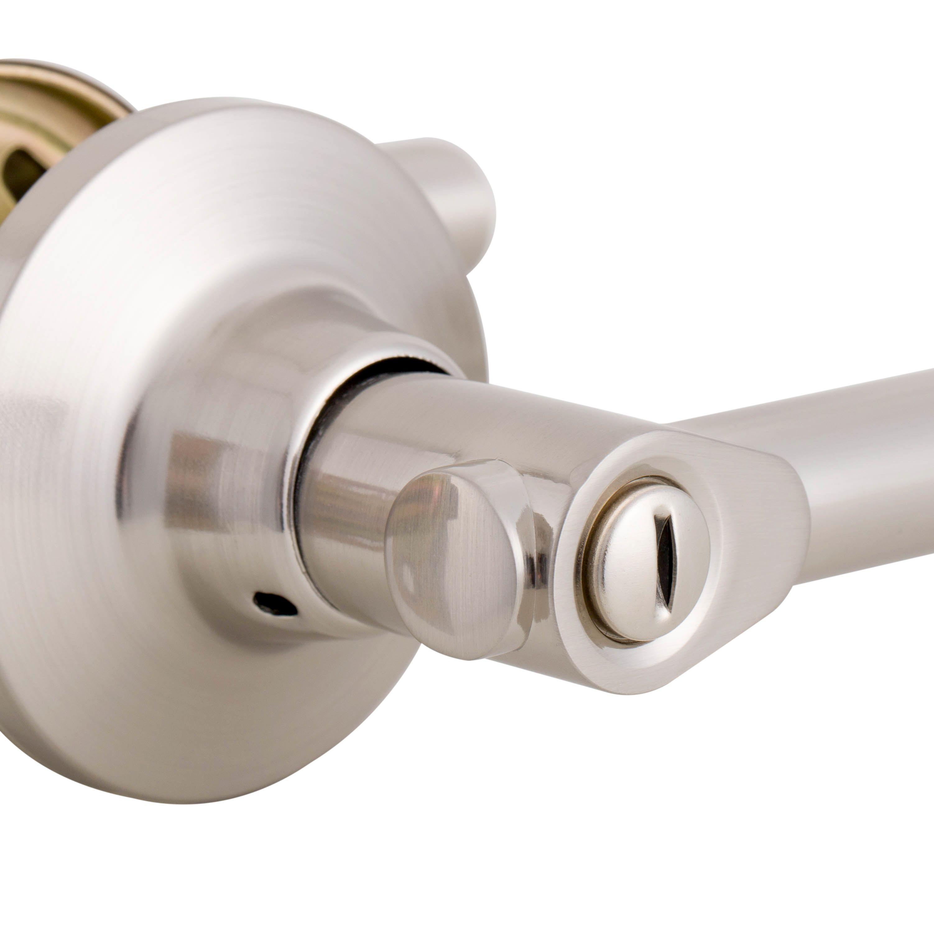 Cerradura Tubular Yale Toscana Baño Níquel-5