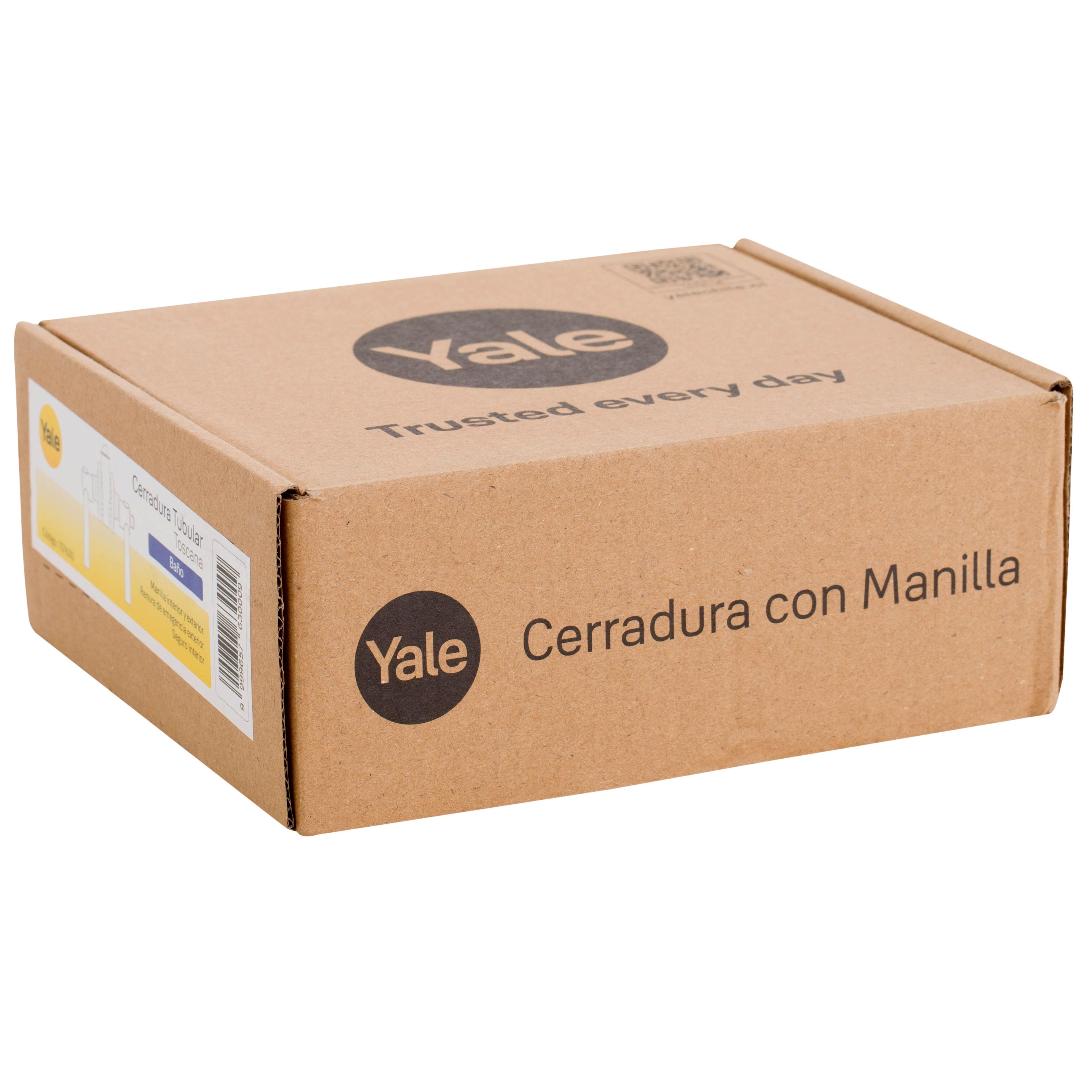 Cerradura Tubular Yale Toscana Baño Níquel-6