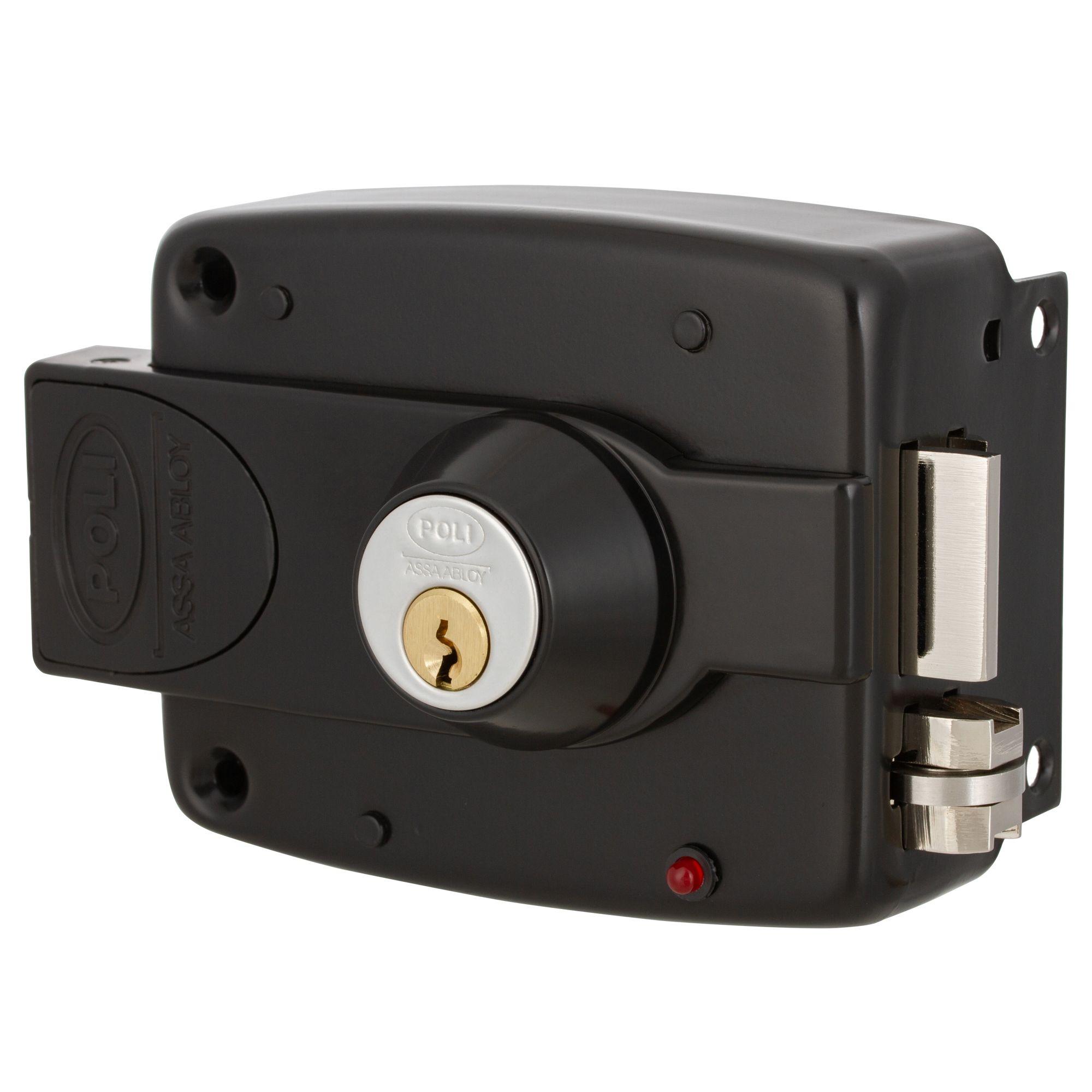 Cerradura Eléctrica 3010 LED Premium Transf.+Citófono-2