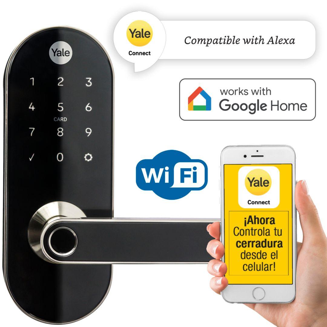 Smart Pack Cerradura Digital Yale YMC 420+YALE Connect Wifi-6