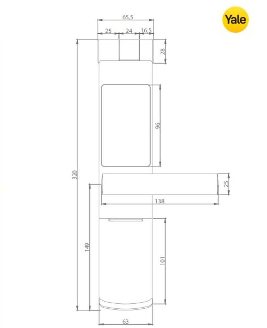 Smart Pack Cerradura YMF40A-5