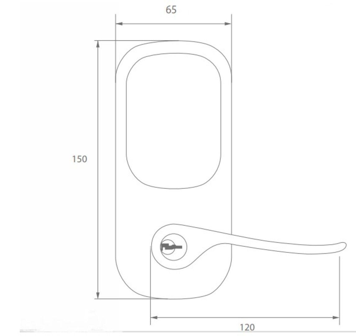 Smart Pack Cerradura YRL226 Slim + YALE Connect Wifi-6